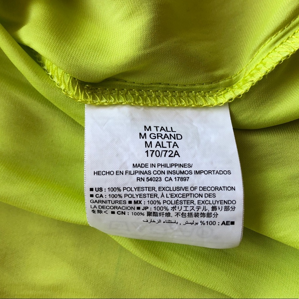 EUC Old Navy Bright Chartreuse Long Maxi Skirt M - Picture 3 of 4
